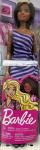 Mattel - Barbie - Glitz - Striped Dress - Hispanic - Doll